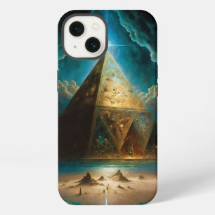 Etui iPhone 13 Pyramide mystique Art Visionnaire