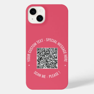 QR Code Info Texte personnalisé Message spécial Ca