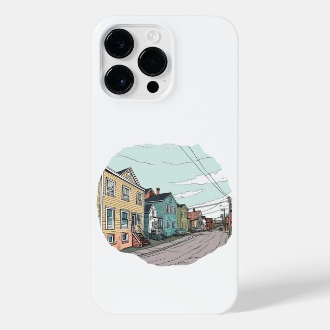 COQUE iPhone QUARTIER DE BANLIEUE GEORGE STREET TERRE-NEUVE (Verso)