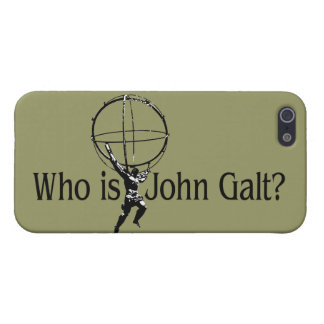 Étui iPhone 5 Qui est John Galt ? cas iPhone5