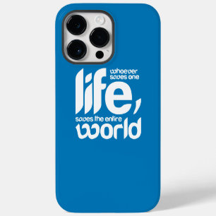 Coque Pour Pour iPhone 14 Pro Max Quiconque sauve une vie