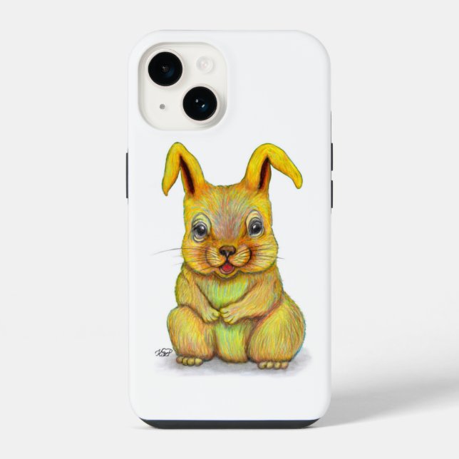 Coque iPhone Rabbit d'eau (Verso)