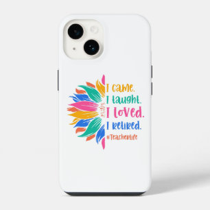 Coque Pour iPhone 14 Rainbow Ne Sous-Estime Jamais Un Enseignant D'Écol