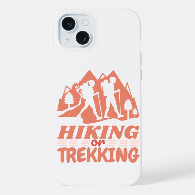 Coque iPhone Randonnée ou trekking (Verso)