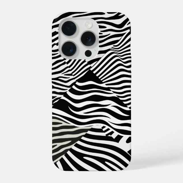 Coque iPhone Rayures motif BW.SPBW01 (Verso)
