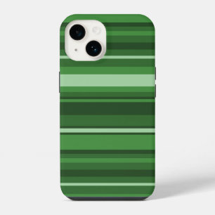 Coque Pour iPhone 14 Rayures vertes