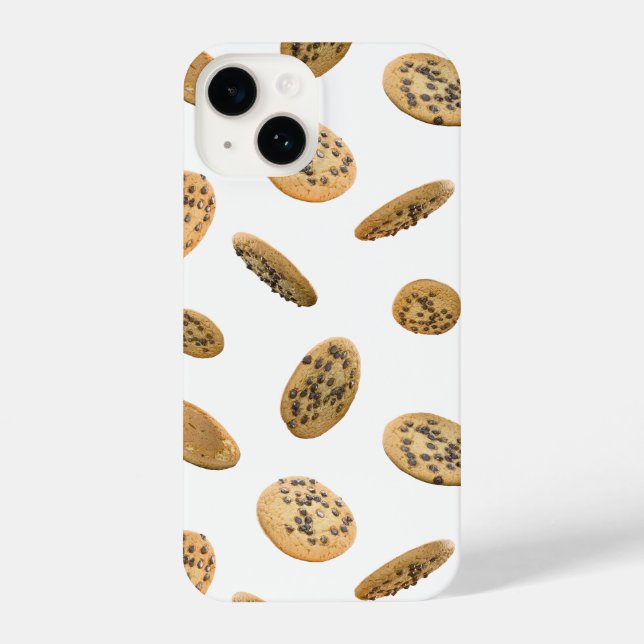 Coque iPhone Realistic Chocolate Chip Cookie Phone Case (Verso)