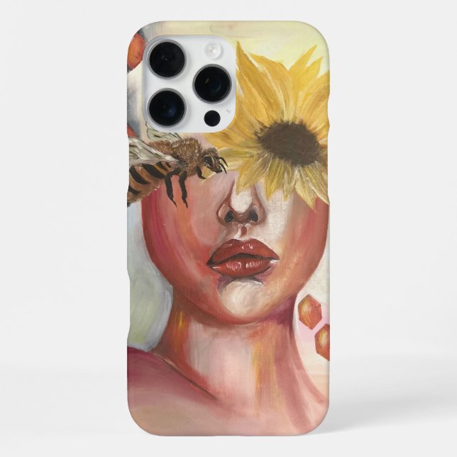 Coque iPhone Récolte de miel (Verso)