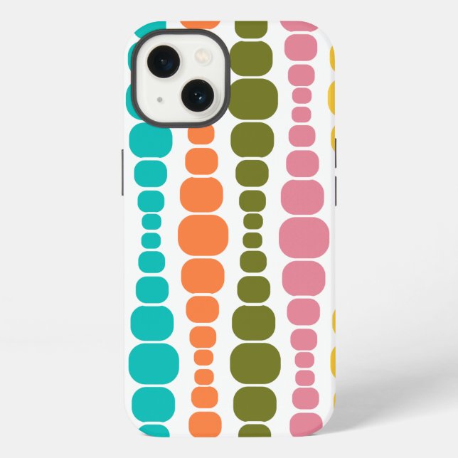 Coque iPhone Rectangles modernes Coque-coque iphone (Verso)
