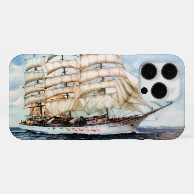 Coque iPhone Regata Cutty Shark (Verso Horizontal)