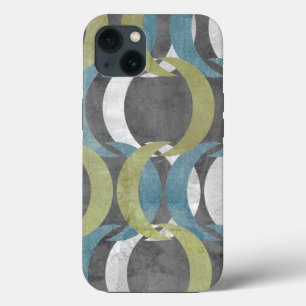 Etui iPhone 13 Répétition Géométrique I