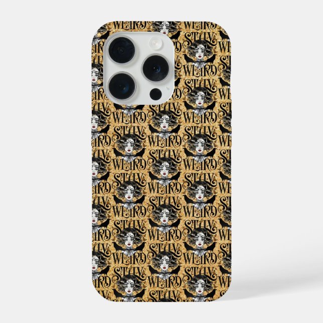 Coque iPhone Restez Bizarre (Verso)