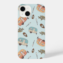 Retro Camper iPhone 14 Case – Vintage 