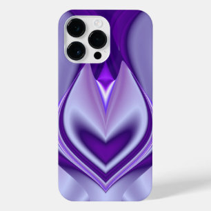 Coque Pour Pour iPhone 14 Pro Max Rêves arc-en-ciel à fleurs violettes