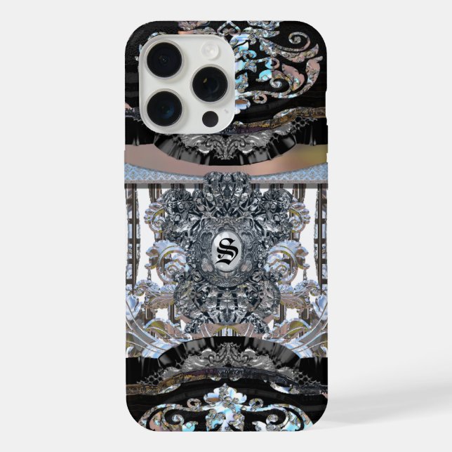 Coque iPhone Revforth Élégant Monogramme (Verso)
