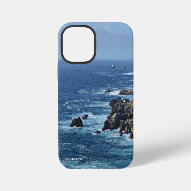Coque iPhone #Roc-Bleu (Verso)