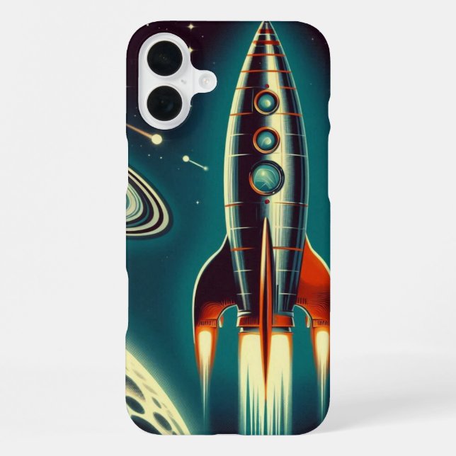 Coque iPhone Rocket Space (Verso)