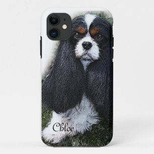 coque iphone, roi charles cavalier spaniel, iPhone