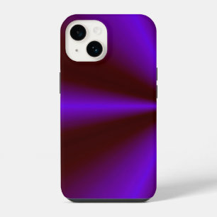 Coque Pour iPhone 14 Rose Crimson Pourpre Arc-en-ciel