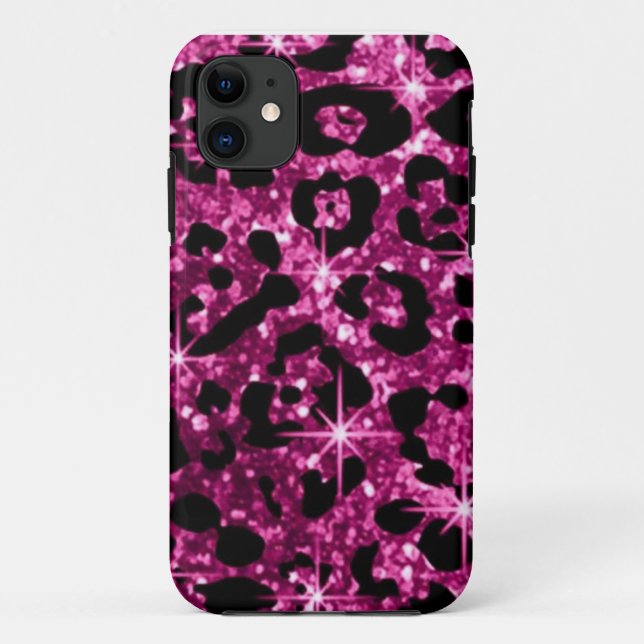 Coque iphone rose de Bling (Dos)