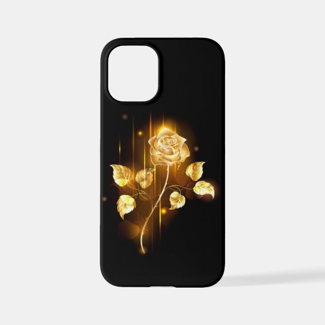 Coque iPhone Rose d'or ( rose d'or ) (Verso)