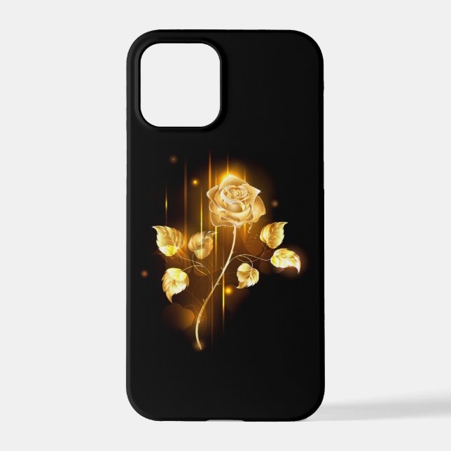 Coque iPhone Rose d'or ( rose d'or ) (Verso)