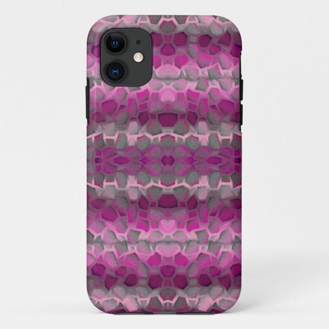 COQUE IPHONE ROSE SHATTER (Dos)