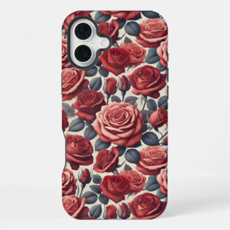 Coque iPhone 16 Plus Roses are Red