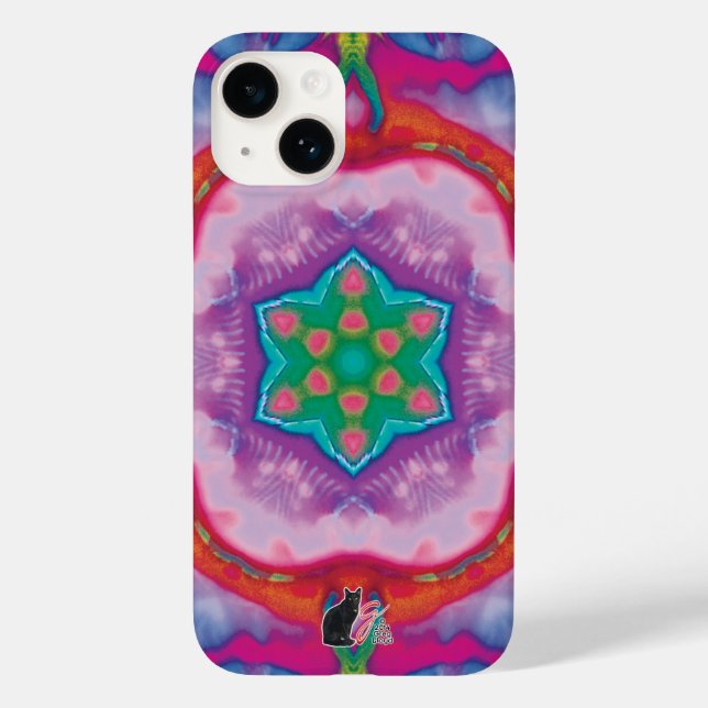 Coque iphone Rosette Kaleidoscope (Verso)