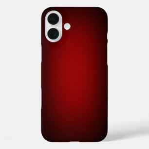 Coque iphone rouge / noir éclat