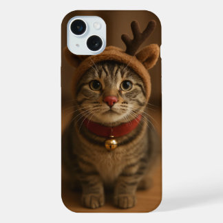 Rudolph the Cat iPhone 15 Plus Case