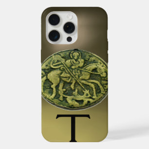 SAINT GEORGE & DRAGON MEDALLION MONOGRAMME Agate C