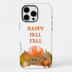 Coque iPhone 16 Pro Max Saison de Thanksgiving Citrouille automne Floral C