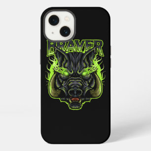 Etui iPhone 13 Sanglier Faune Animal Porc Chasse Cochon Chasseur