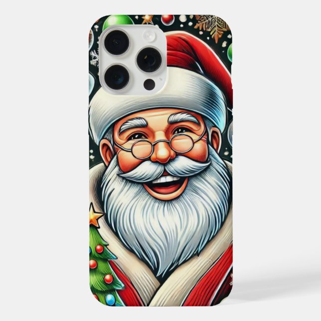 Coque iPhone Santa Claus (Verso)