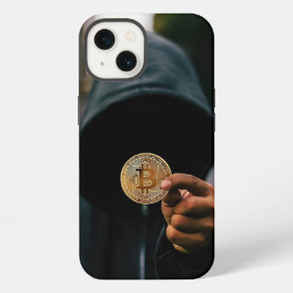 Etui iPhone 13 Satoshi Gold Bitcoin