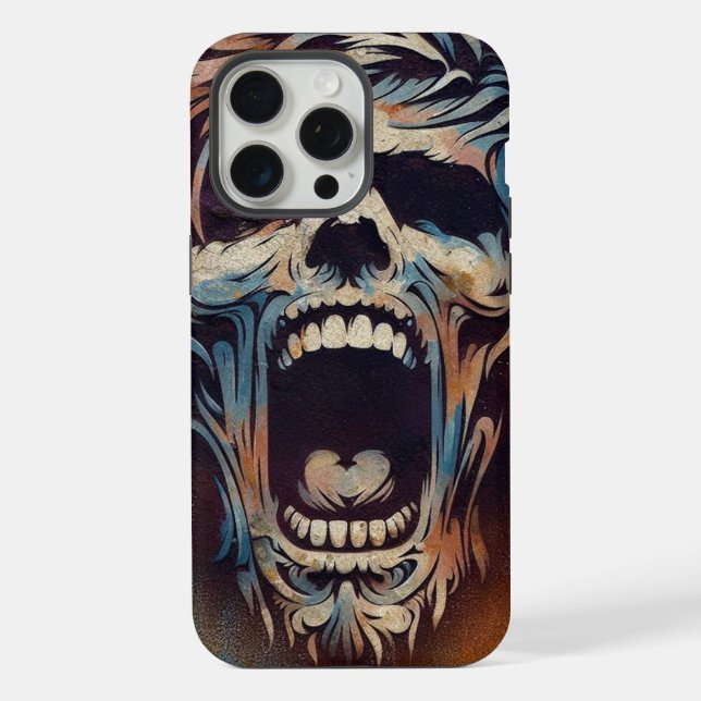 Coque iPhone Scander Zombie (Verso)