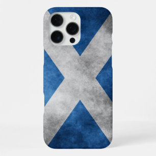 Coque iPhone 16 Pro Max Scotland Grunge - Saint Andrew's Cross