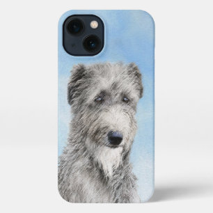 Etui iPhone 13 Scottish Deerhound Paining - Original Dog Art