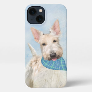 Etui iPhone 13 Scottish Terrier Wheaten Dog Painting Art original