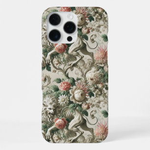 Coque iPhone 16 Pro Max Sentinelle Bloombound - Design Floral Gothique