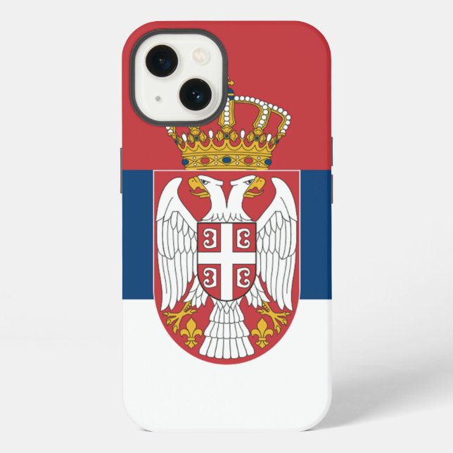 Coque iPhone Serbe (Verso)