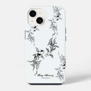 Coque Pour iPhone 14 Serenity Koi Art