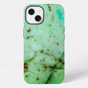 Etui iPhone 13 Série Pierres Précieuses - Modèle en Jade Vert