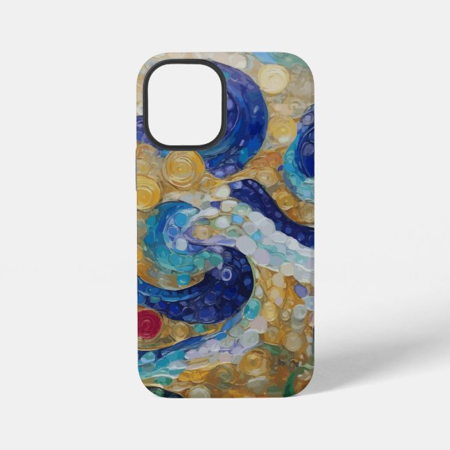 Coque iPhone Serpents à eau Klimt (Verso)
