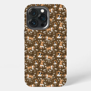 Etui iPhone 13 Pro Shelties Shetland Sheepdog Mini Collie Brun