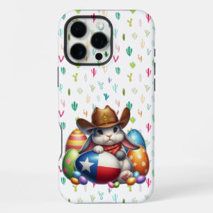 Coque iPhone 16 Pro Max Shérif de lapin du Texas/sud-ouest de Pâques