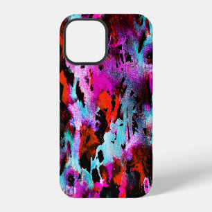 Coque iPhone 12 Shibori Batik : Aquarelle Gradient Tie Dye