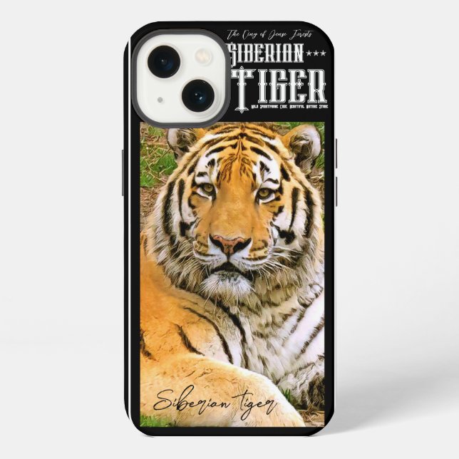 Coque iPhone Siberian Tiger Case-Mate (Verso)