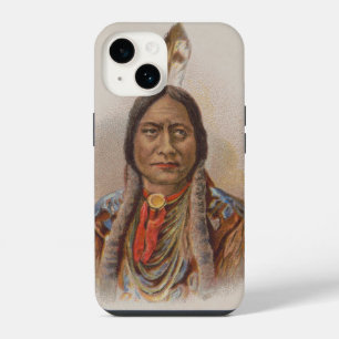 Coque Pour iPhone 14 Signaux de fumée : Lakota Indian Chief Sitting Bul